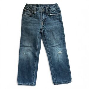Ralph Lauren Polo Kids Distressed Straight-Leg Jeans - Size 4T/4